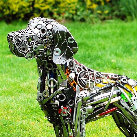 life size house scrap metal|scrap metal sculptures.